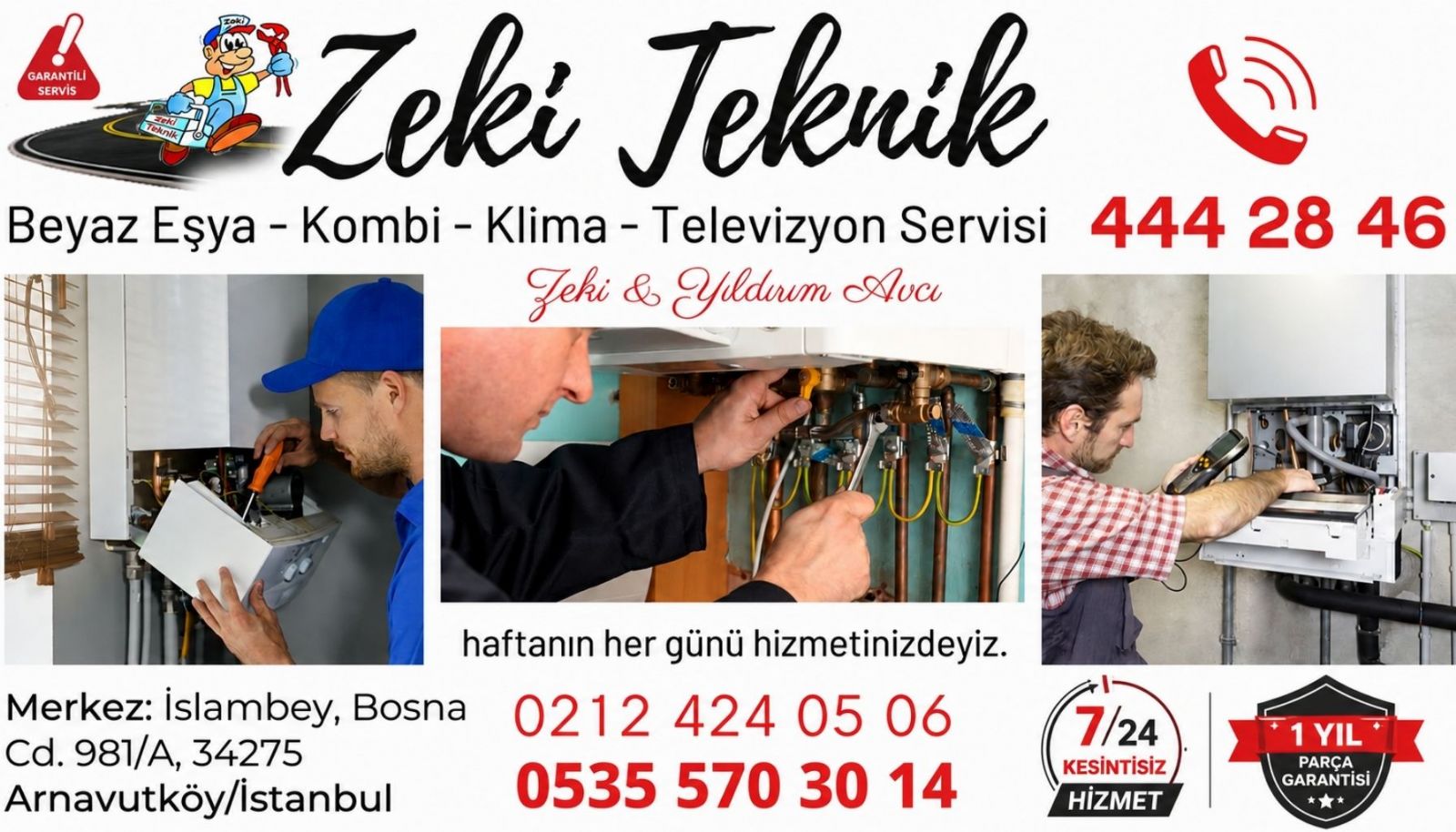 Arnavutköy Baymak Servisi